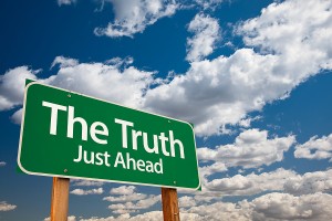 bigstock_The_Truth_Just_Ahead_Green_Ro_11944751