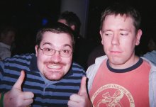 Andy Hagans and Aaron Wall